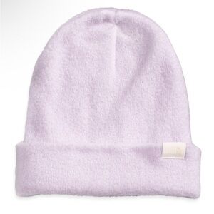 NWT the north face city plush beanie lavender fog